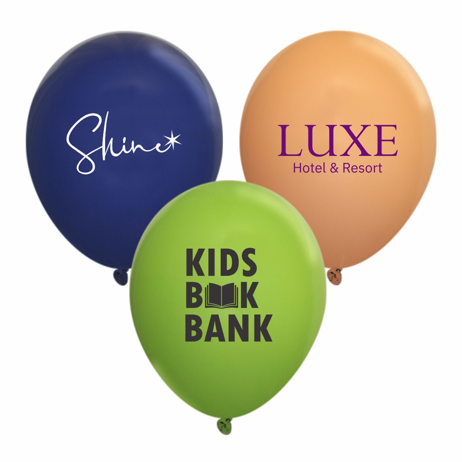 Latex Balloons 11 inch  100% Biodegradable - Fashion Opaque Colors
